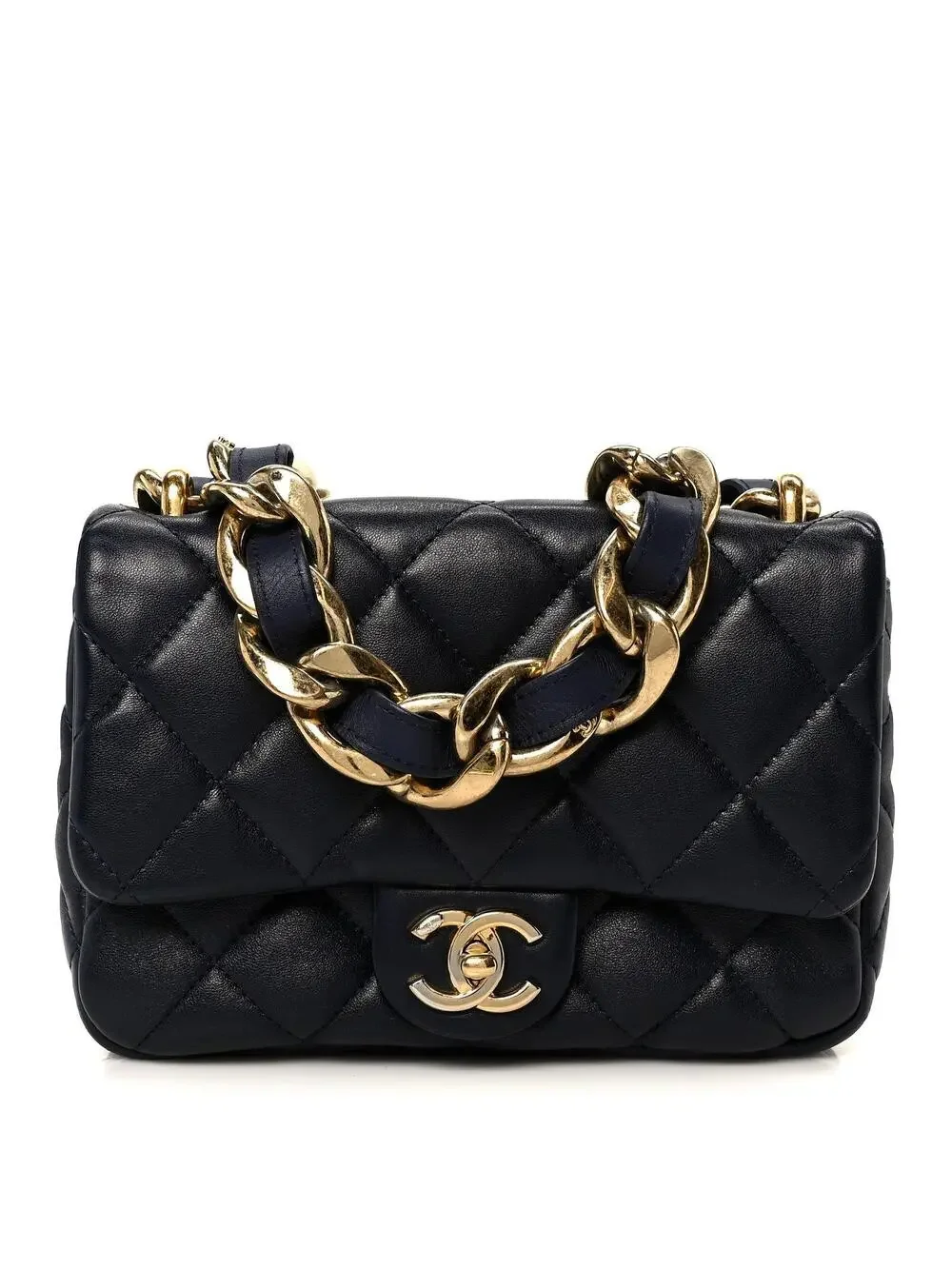 Chanel Lambskin Quilted Small Funky #343059C43B